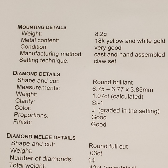 Beautiful Diamond Ring - Picture 5 of 5